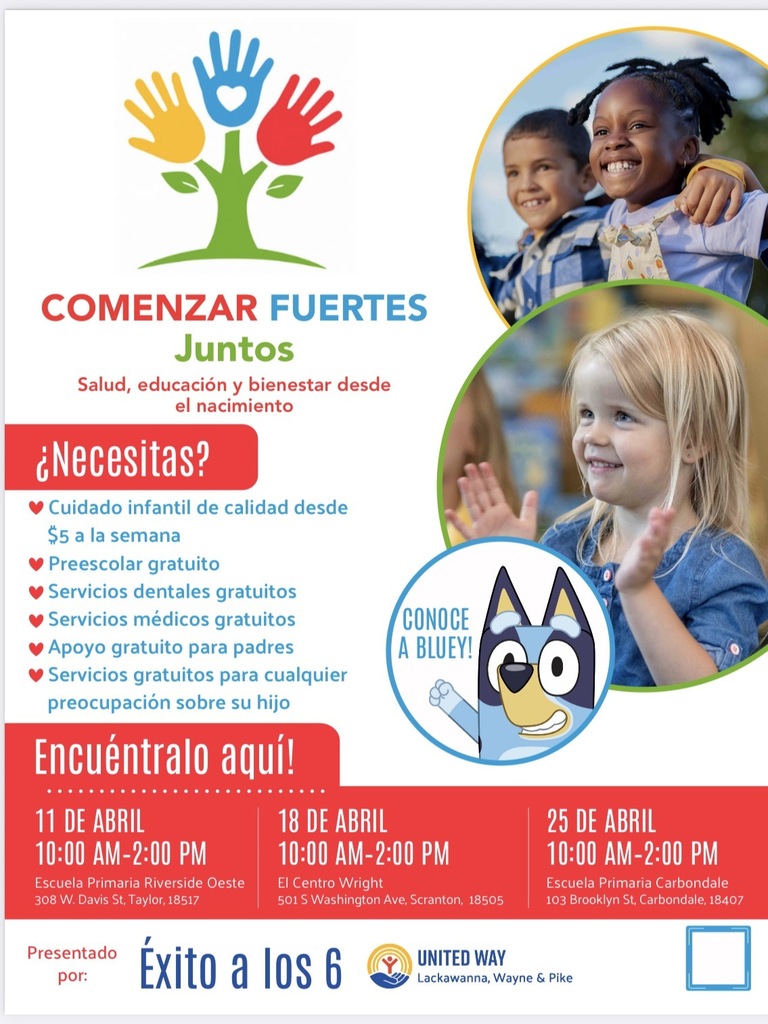 Start Strong Together Flyer- Spanish