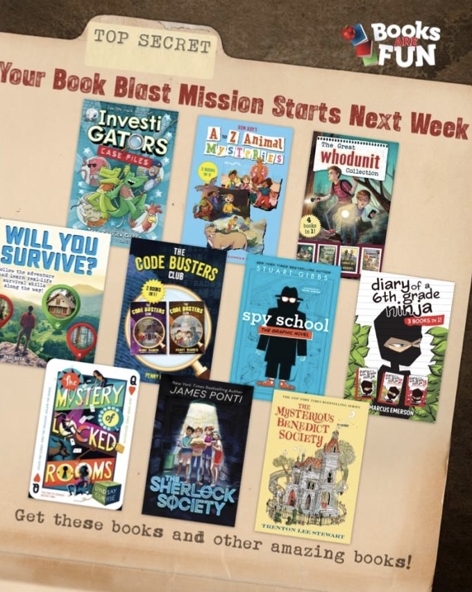 Book Blast teaser for Books are Fun