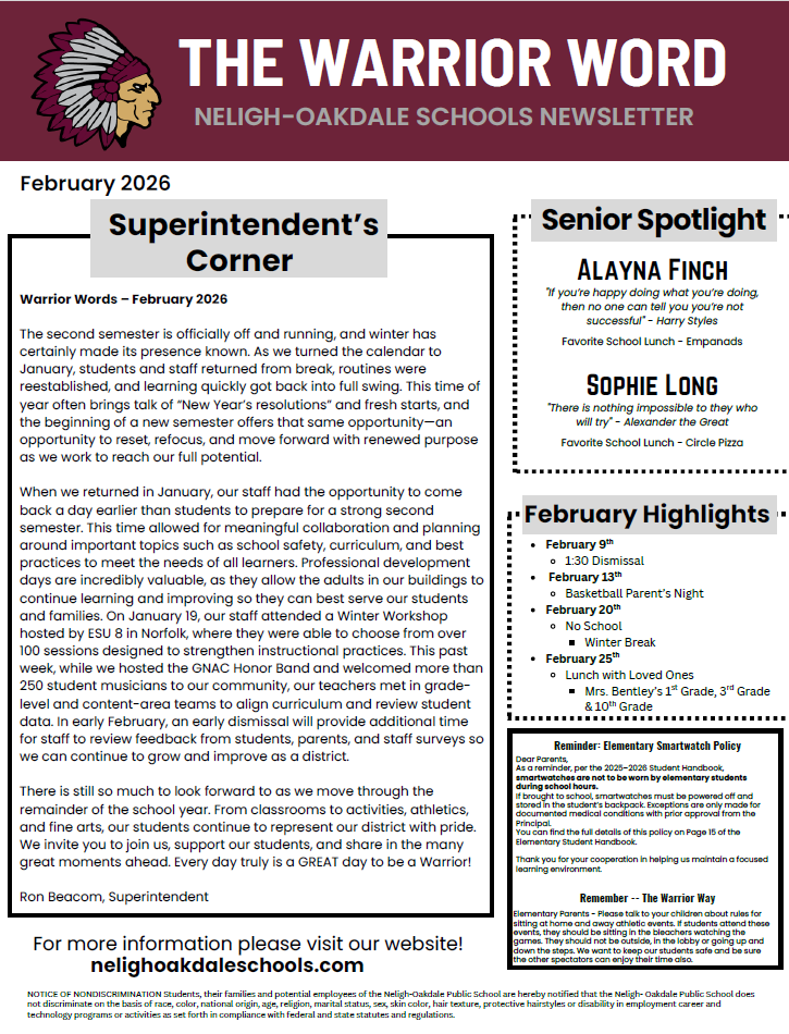 February Newsletter 1