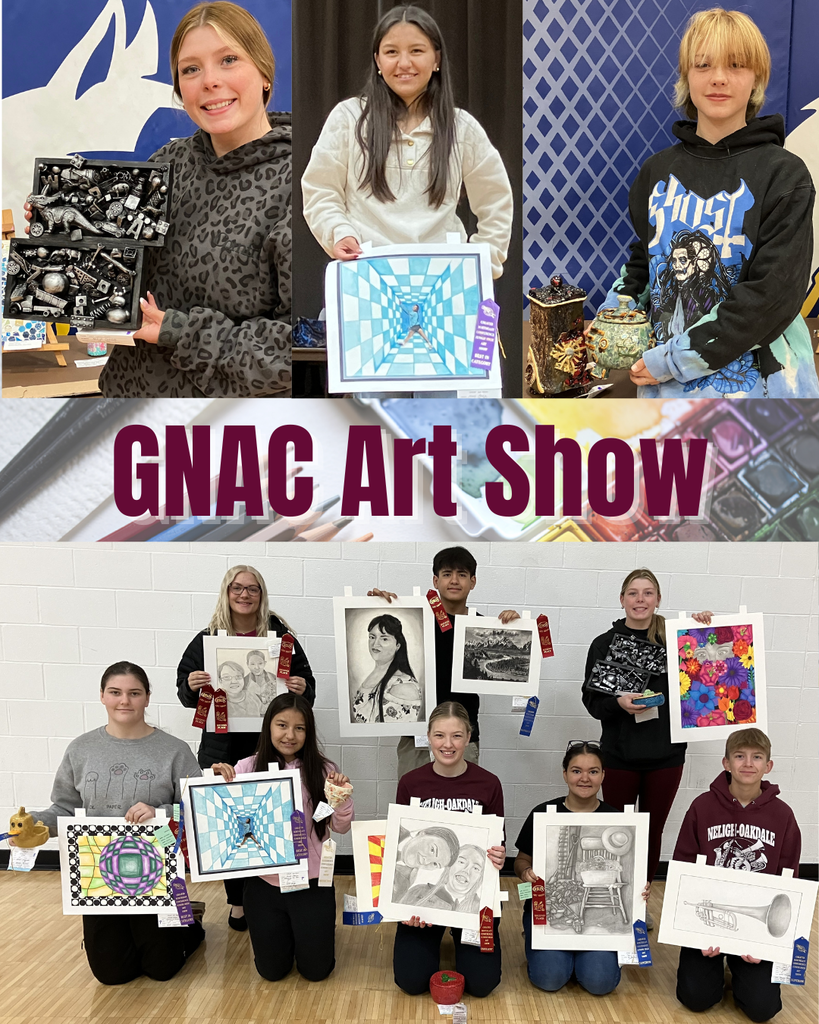 GNAC Art Show Winners