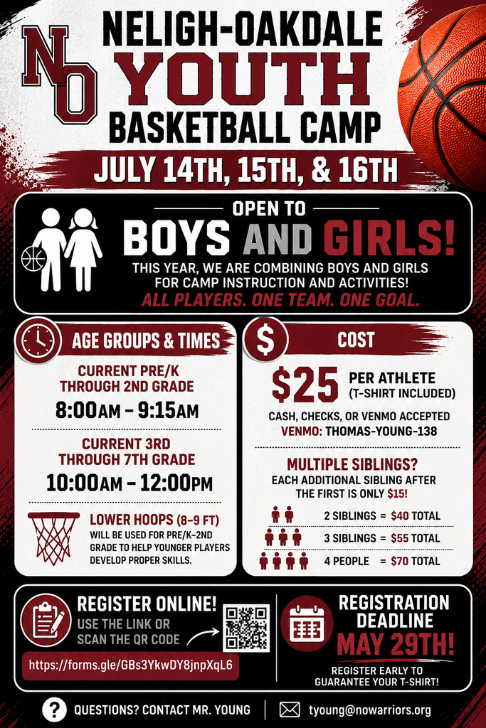 Basketball Camp Flyer