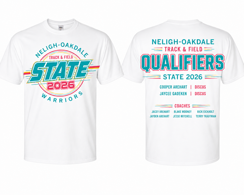 State Track Shirt Mockup