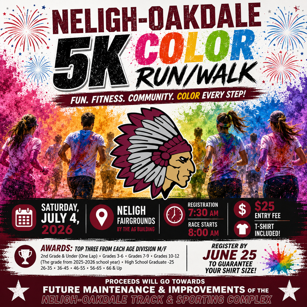 5K Color Run/Walk Ad