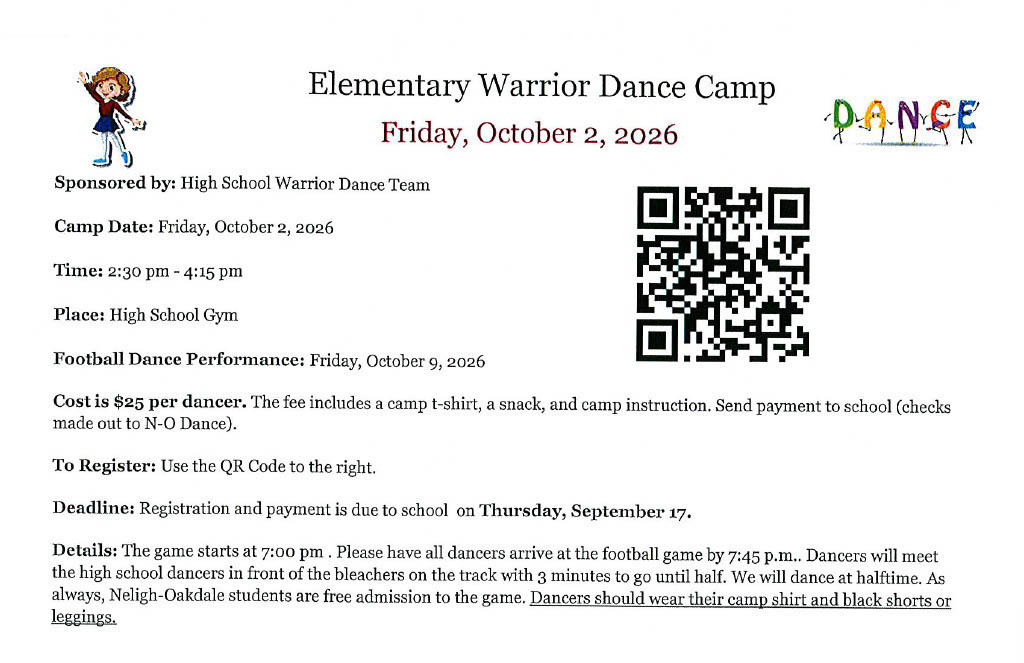 2026 Warrior Dance Camp