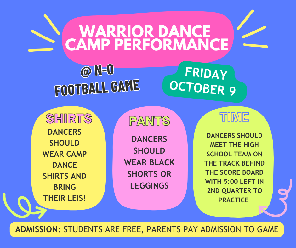 Warrior Dance Camp