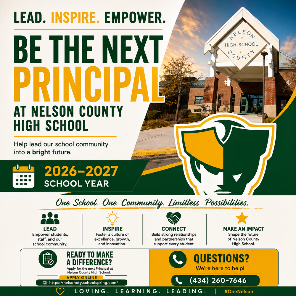 NCHS Principal Advertisement 2026
