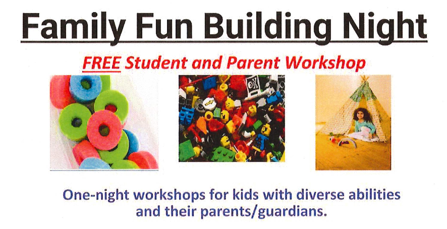 PREP Family Fun Building Night October 27