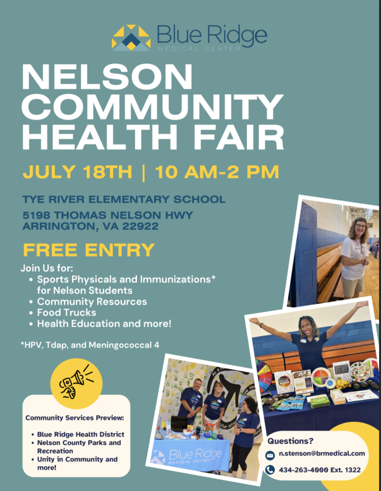 Nelson Community Health Fair 2026