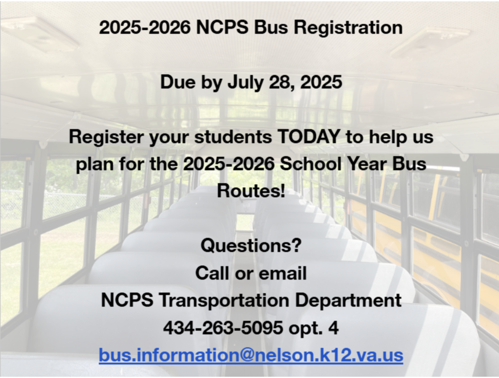 Bus Registration 2025-2026