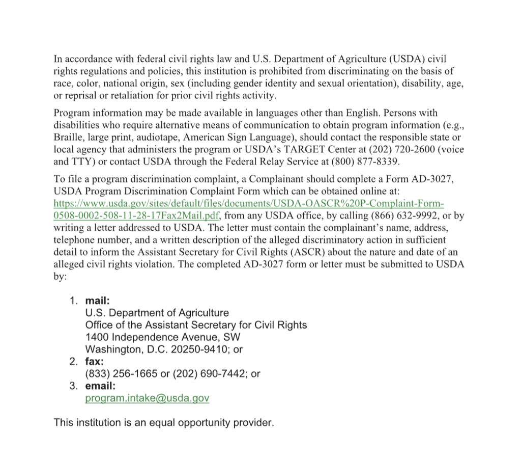 NCPS Participation in CEP 2025-2026