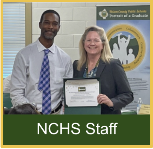 #OneNelson Award Winner August 2025 NCHS Staff