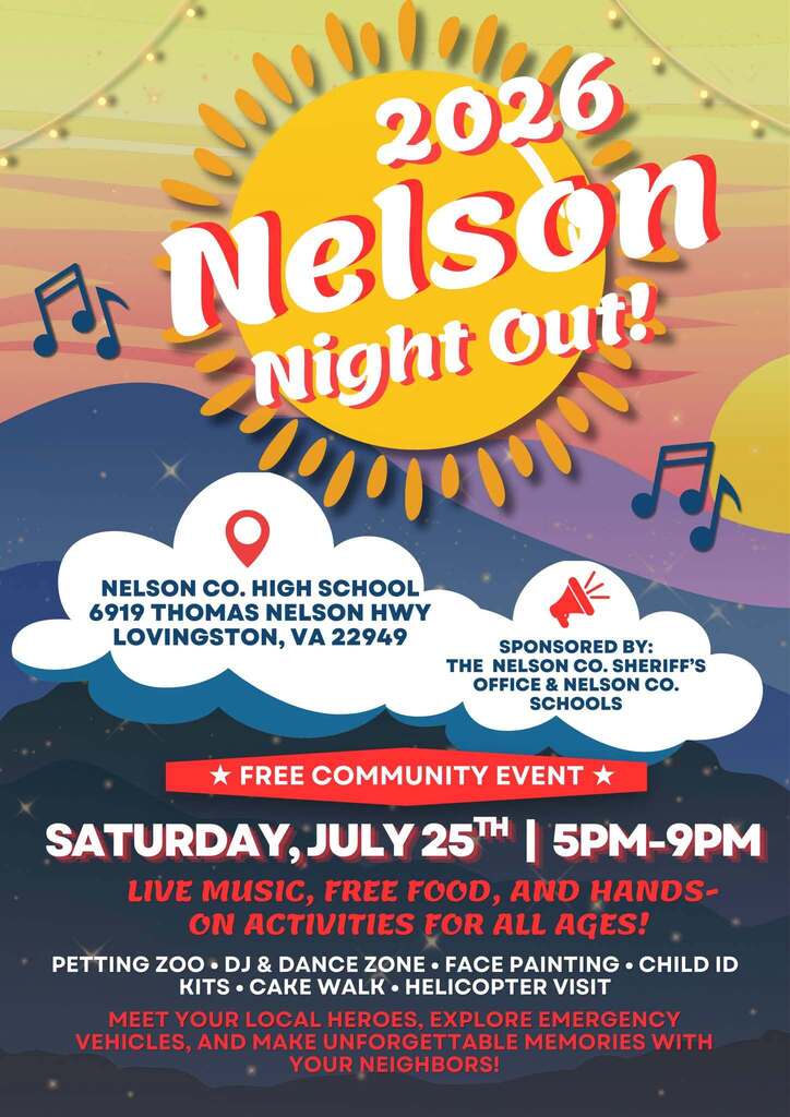 Nelson Night Out Event Flyer 2026