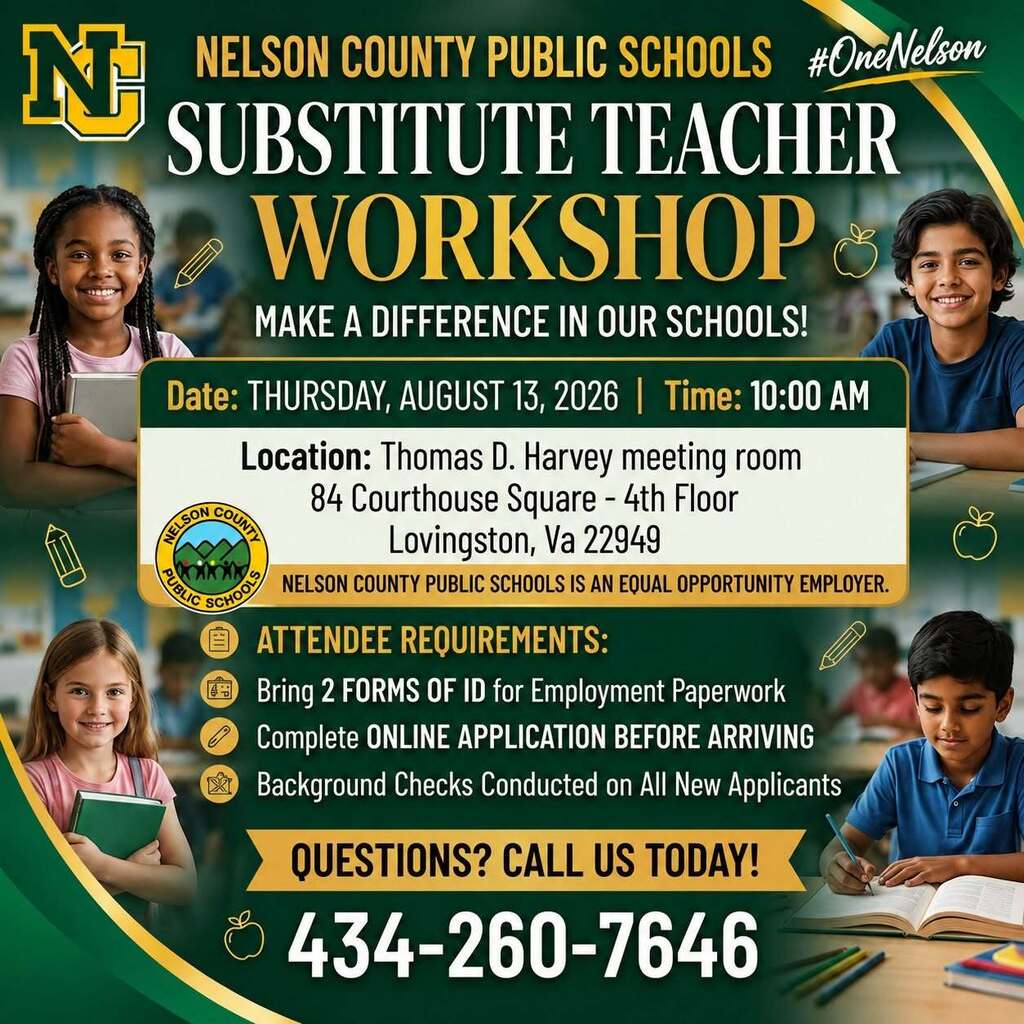 NCPS Substitute Workshop August 13 2026