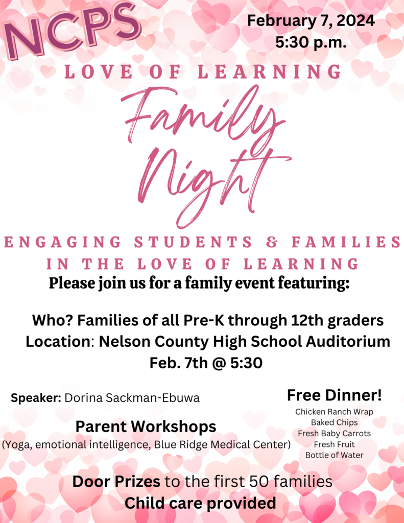 NCPS Love of Learning Family Night