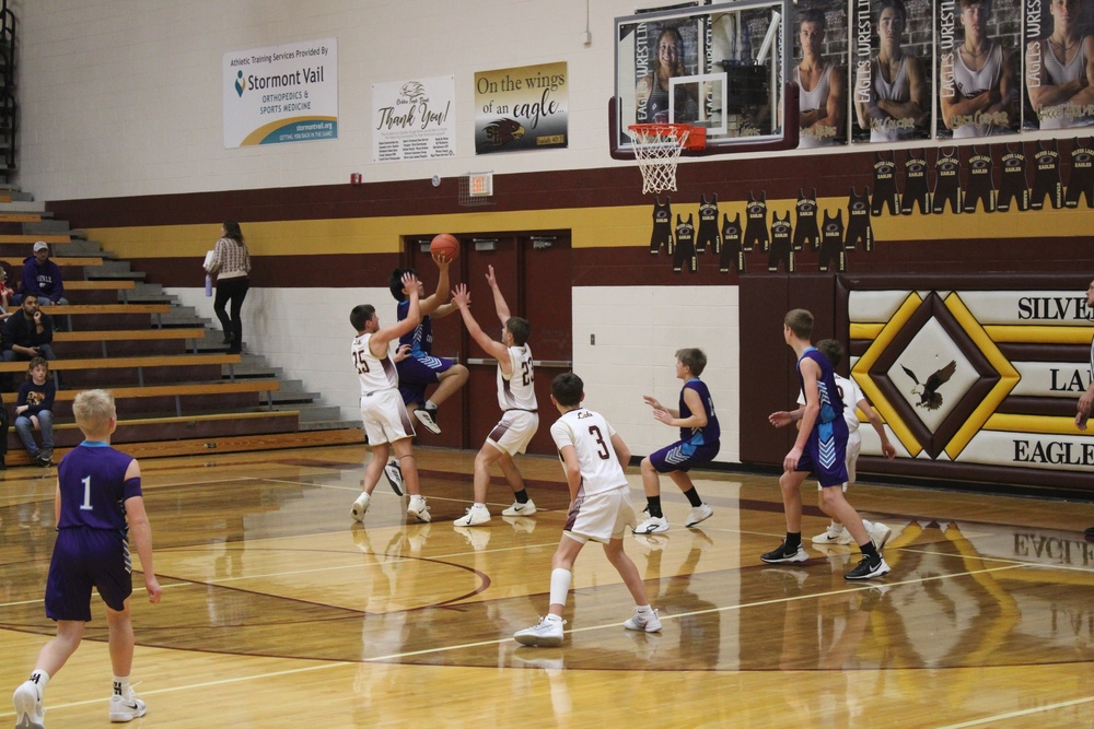 NCMS Boys Basketball Against Silver Lake