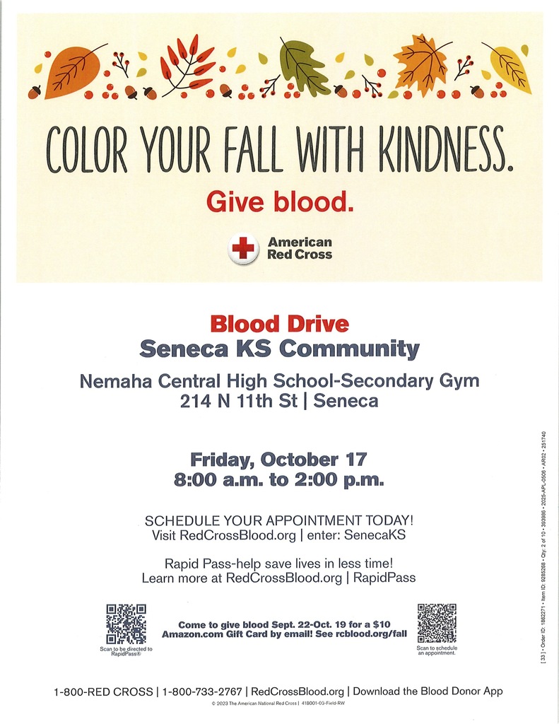 Blood Drive Fall 2025