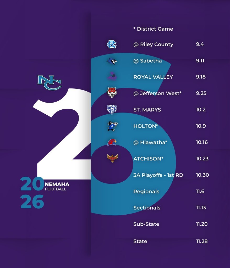 FB Schedule 2026