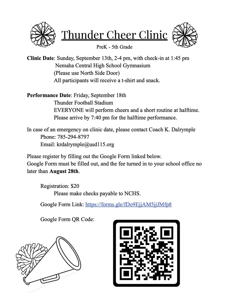 Little Thunder Cheer Clinic
