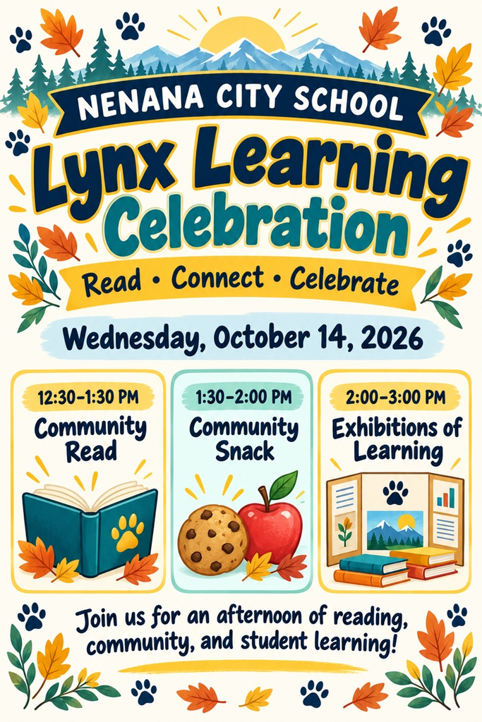 Community reading Elem 10/14/26