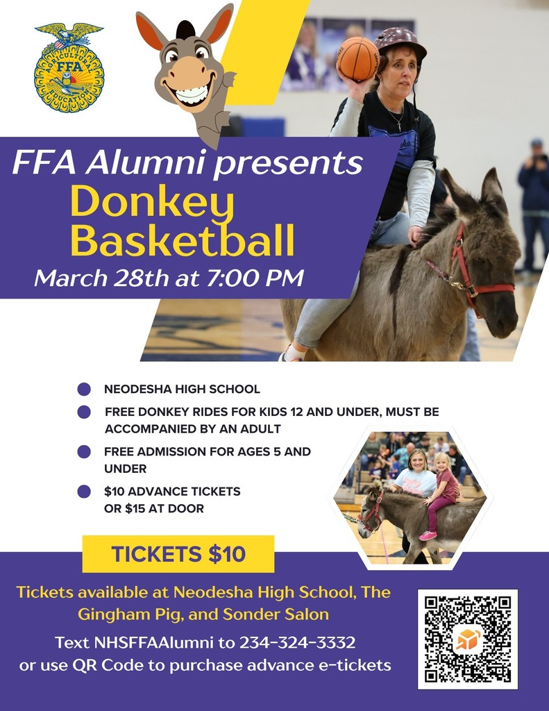 Donkey Basketball flyer 2026