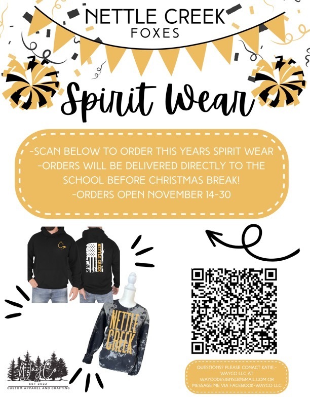 Spiritwear Orders