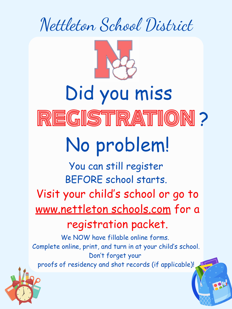 Registration Reminder