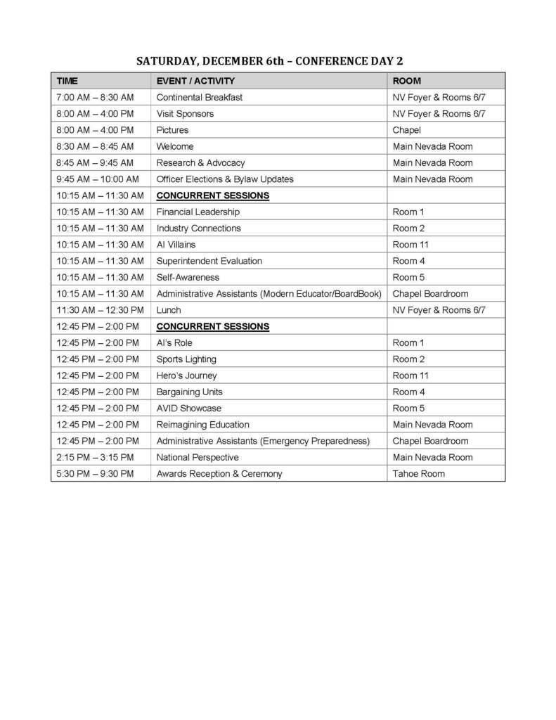 2nd page updated agenda