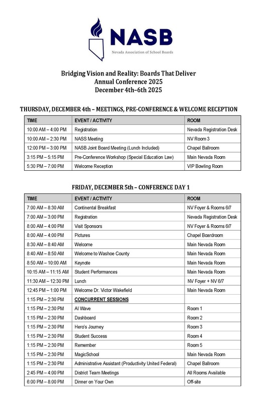 2025 Annual State Conference 