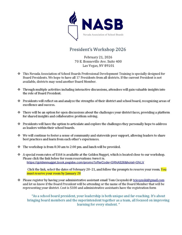 President's Workshop 26