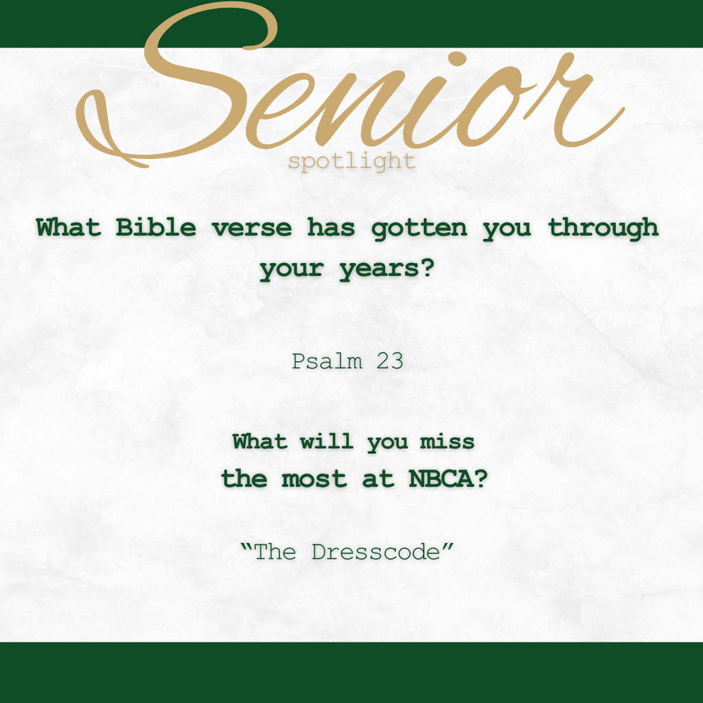 New Braunfels Christian Academy - Seniors