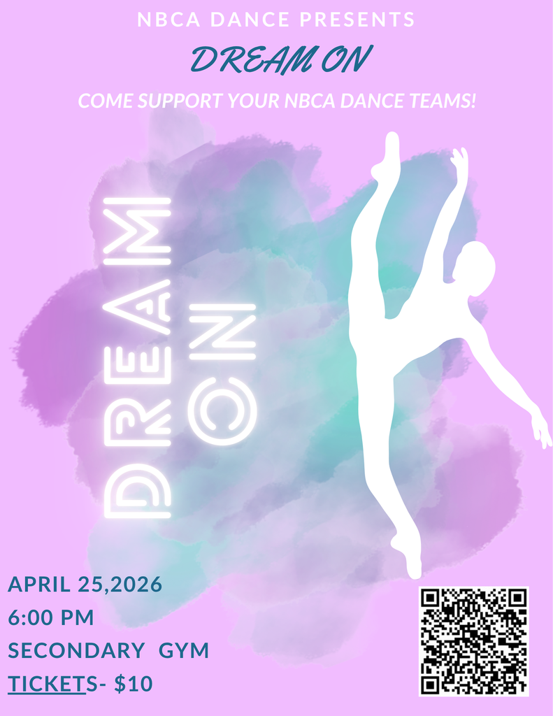 Join us in watching the dance team's spring showcase! April 25th at 6:00pm. Tickets are $10