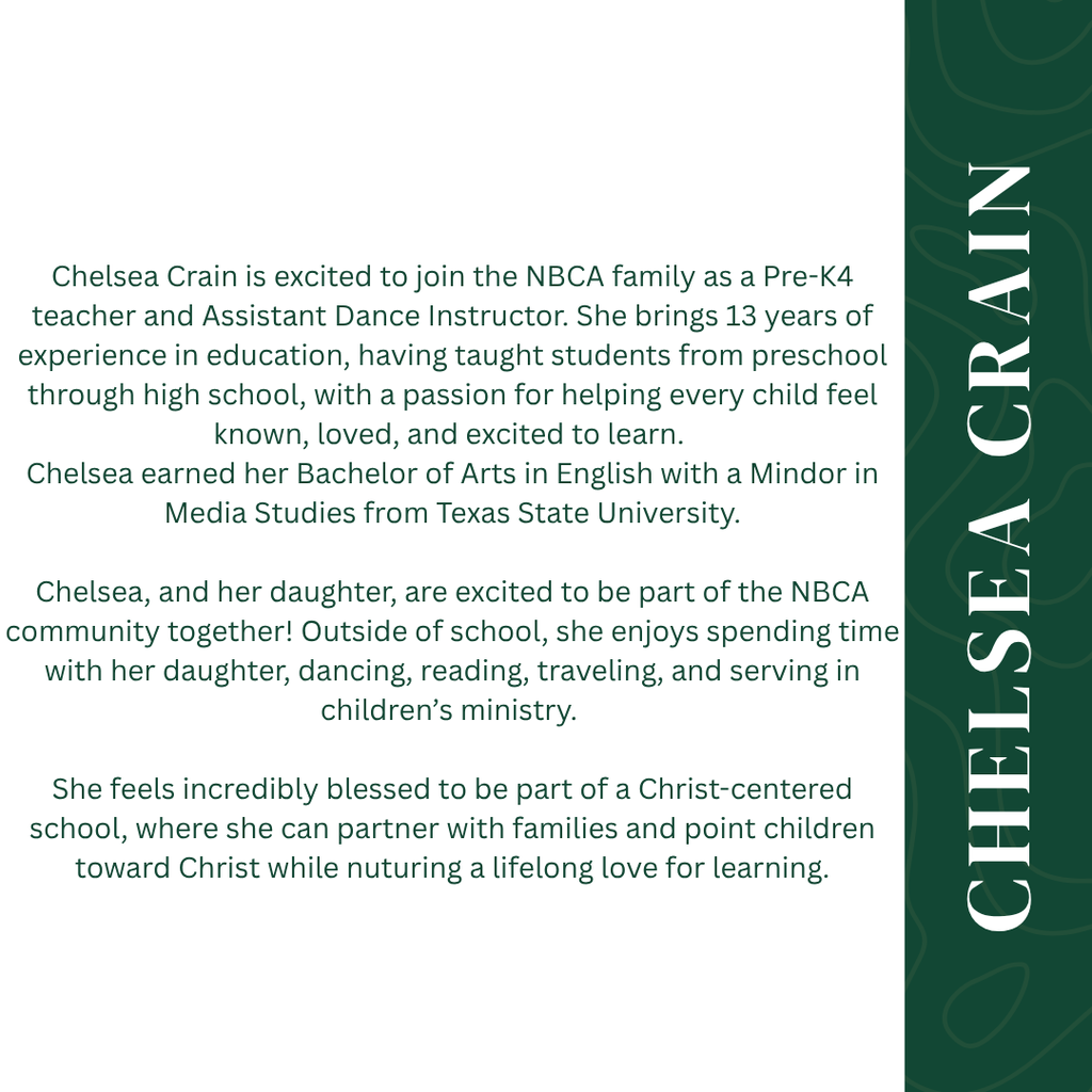 chelsea's bio