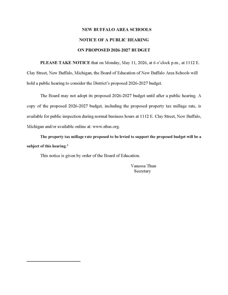Notice
