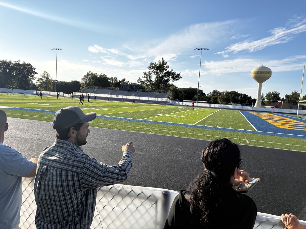 School board members look at new multiplex athletic field