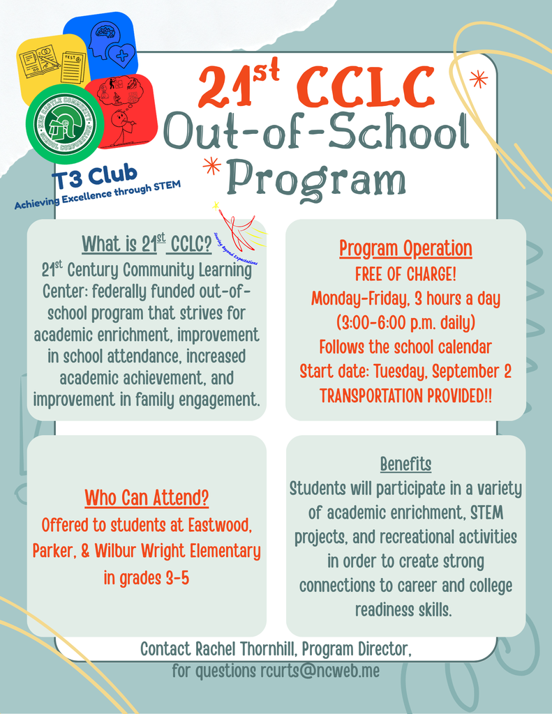 21st CCLC Program Flyer