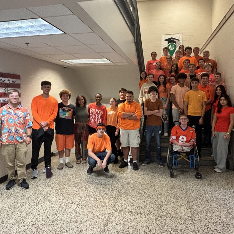 orange for Cooper