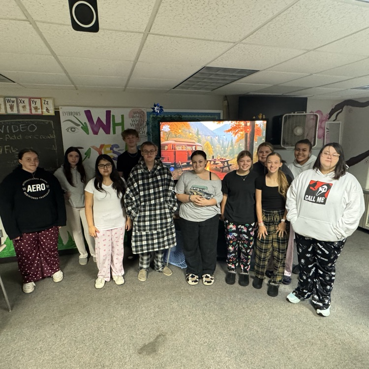 pajama day tired Tuesday
