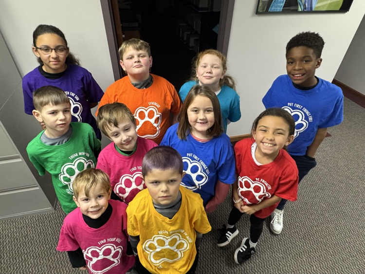 Leader in Me Students at board meeting   