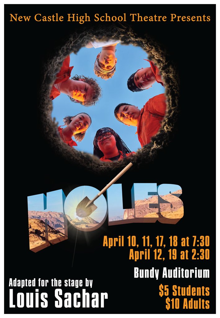 HOLES Bundy Auditorium Poster