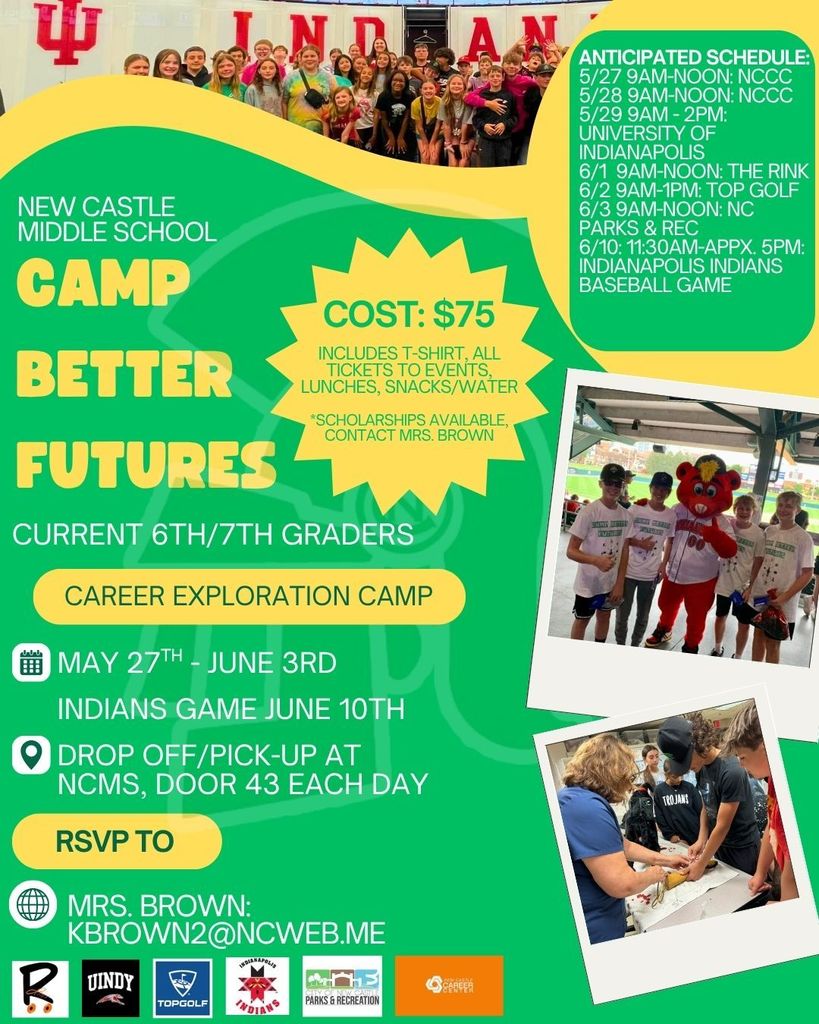Camp Better Futures Flyer