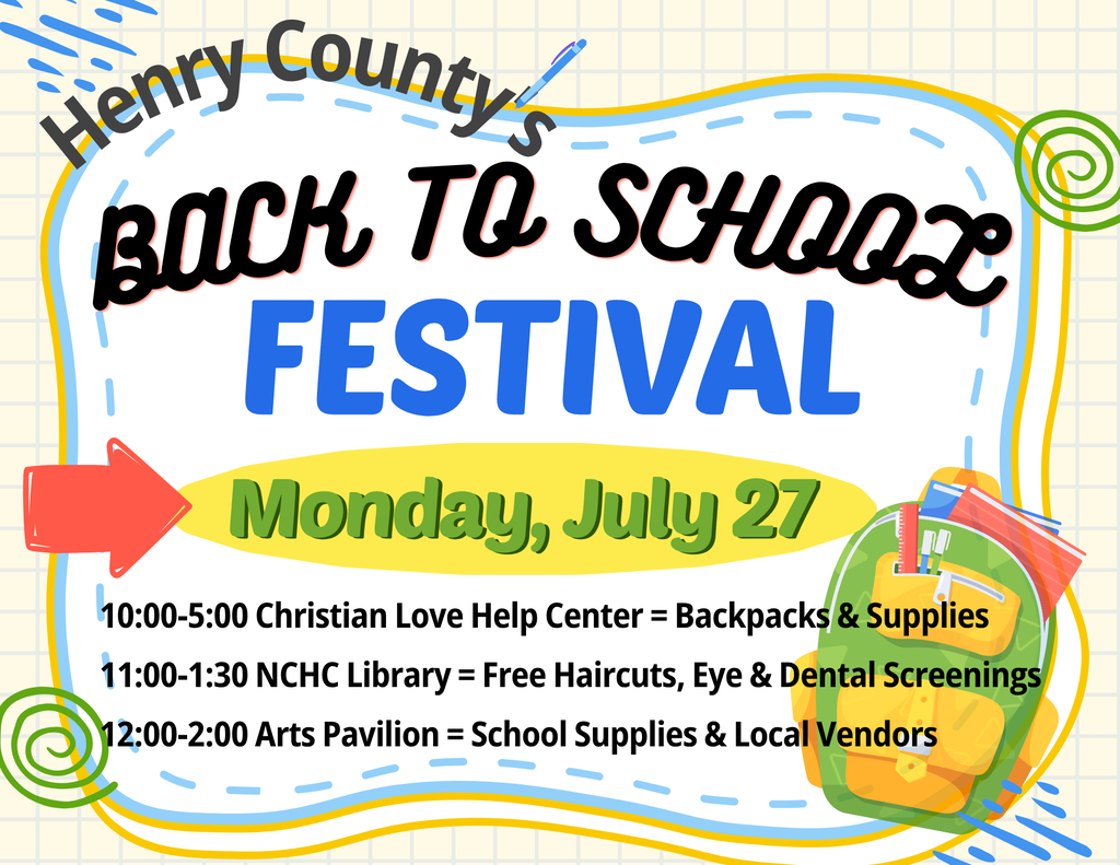 2026 Back to School Festival Flyer