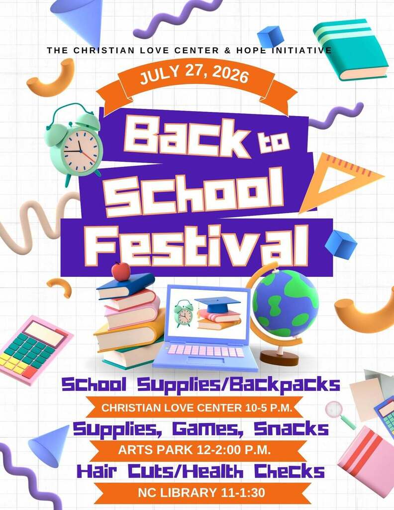 Back 2 School Festival Flyer 2026