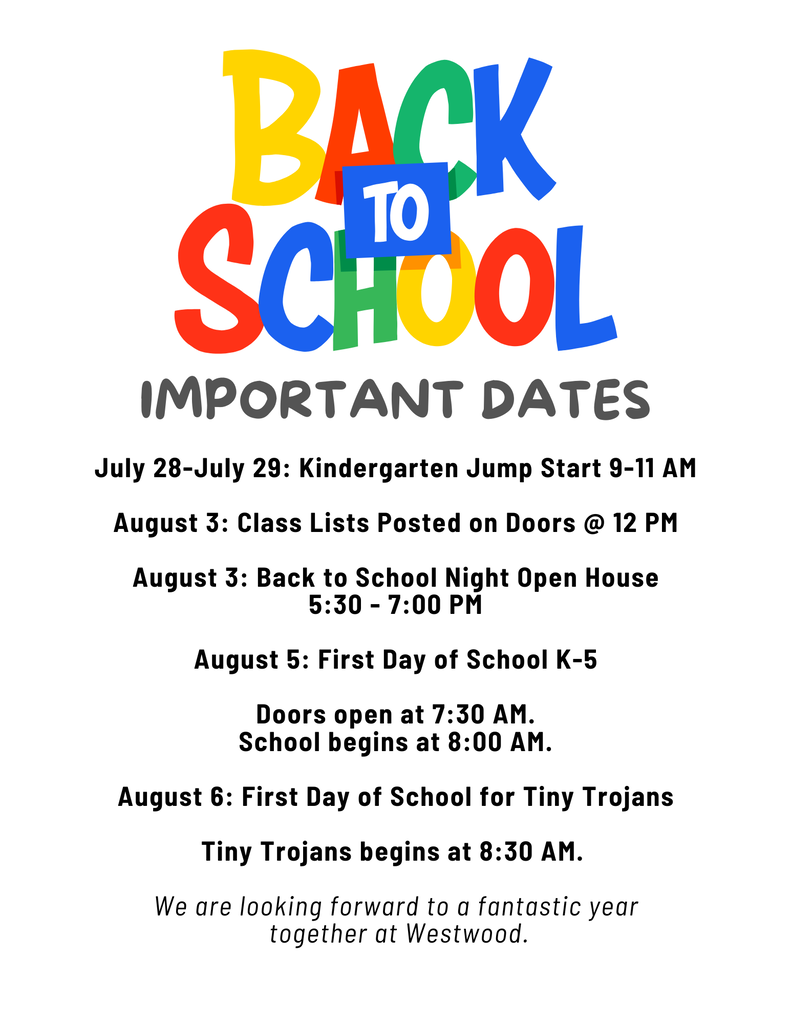 dates upcoming