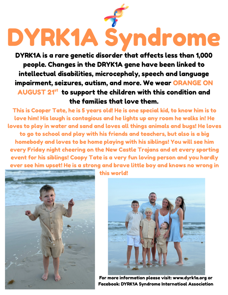 DYRK1A Awareness Flier