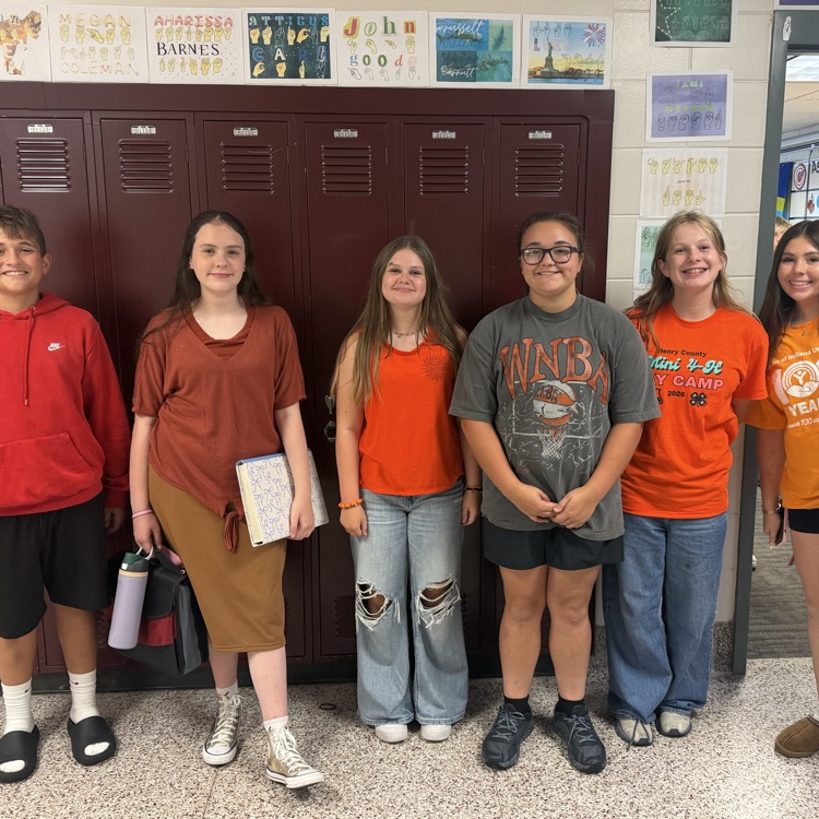 Orange for Cooper Tate