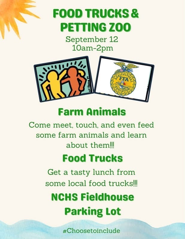 Food Trucks & Petting Zoo Flyers