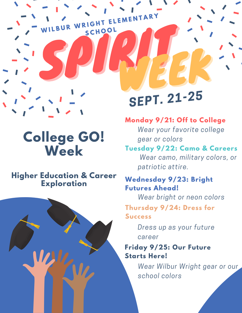 College Go Week Spirit Days