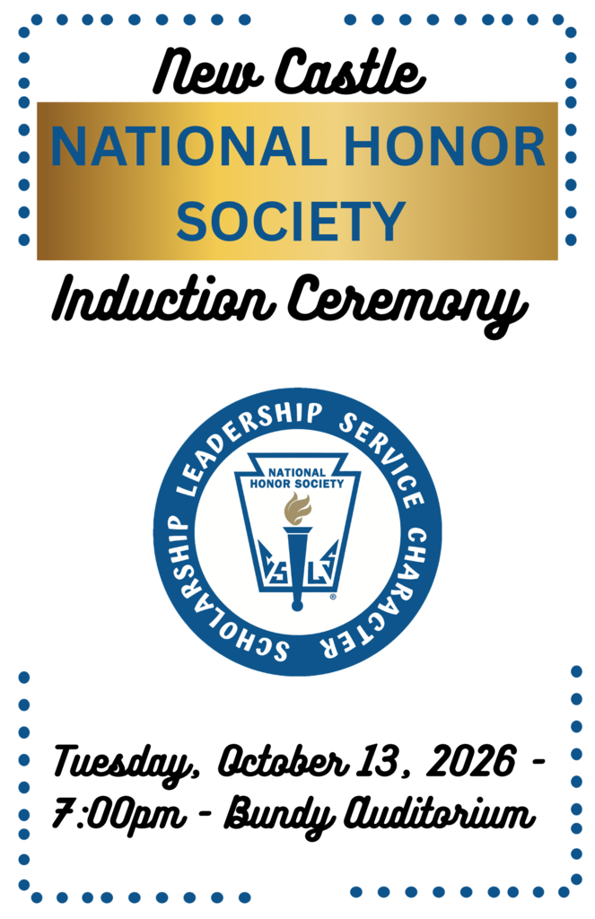 NCHS NHS Induction Ceremony