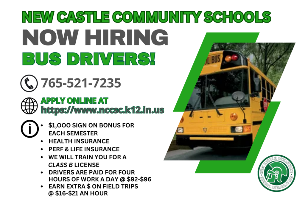 Bus Driver Add for NCCSC