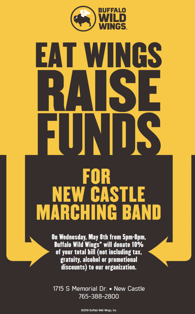 BWW flyer Band Fundraiser